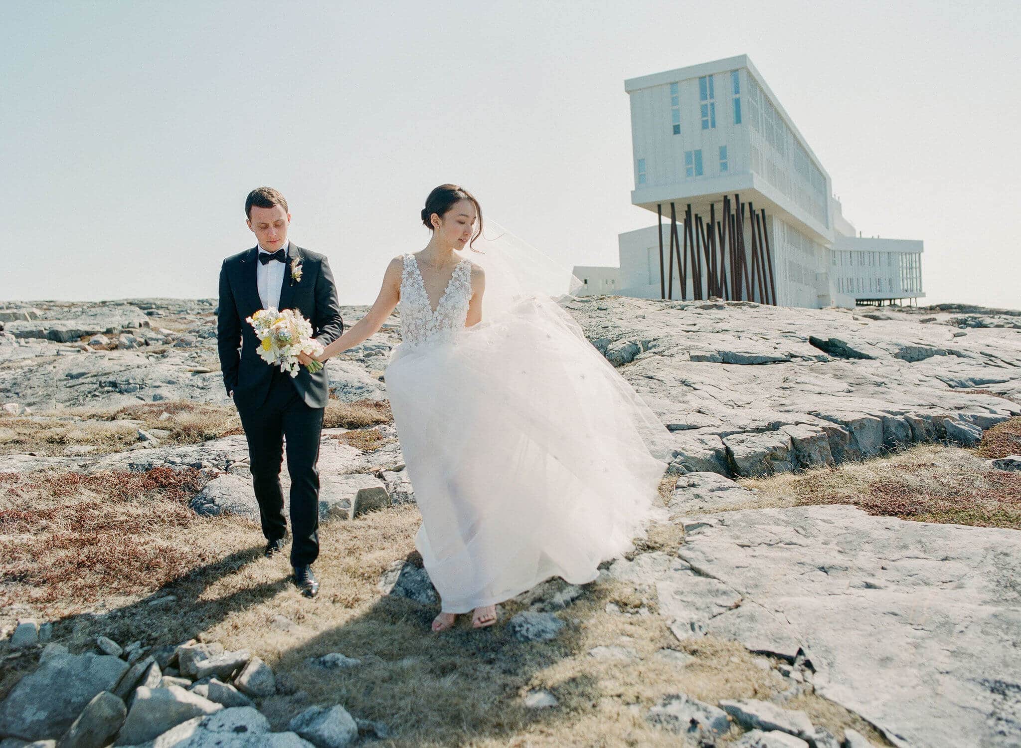 Fogo Island Inn destination wedding planned and designed by 42 North Events